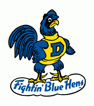 Delaware Blue Hens 1950-1992 Primary Logo iron on transfers for T-shirts